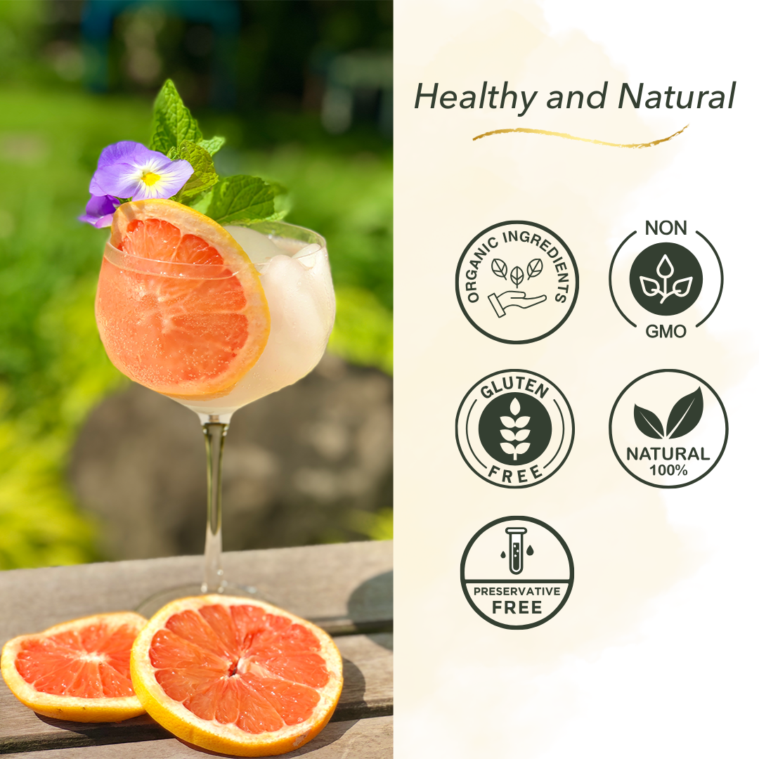 4 Pack! Honeysuckle Infused Mixers, Non-Alcoholic, 24.6 Oz. (4