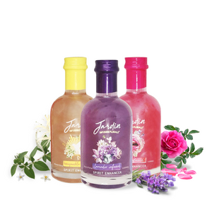 3 Pack Bundle! Premium Non-Alcoholic Rose, Honeysuckle, & Lavender Infused Mixer Bundle, Sugar Free, 6.76 Oz. (3 Pack)