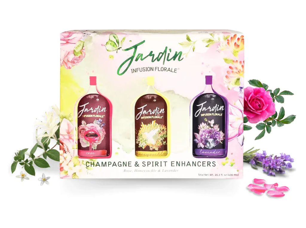 Cocktail Mixer Gift Set: 3 Mini Bottles in Chic Packaging